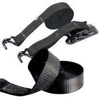 Kit 5 Cinta Com Catraca Carga 3 T 50mm 10 metro Caminhão Amarração Preto