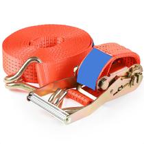 Kit 5 Cintas De Amarração Com Catraca Completo Para Carreta 5000kg 9 Metros 50mm Premium