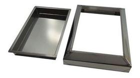 Kit 5 Cinzeiro De Chão Em Aço Inox - Bituqueira - Fumódromo