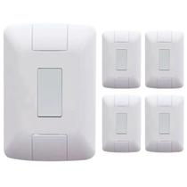 Kit 5 Cj 4X2 1 Interruptor Simples Tramontina 6 A 250 V