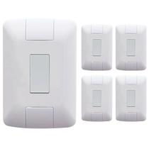 Kit 5 Cj 4X2 1 Interruptor Simples Tramontina 6 A 250 V Kit 5 Cj 4X2 1 Interruptor Simples Tramontina 6 A 250 V