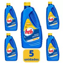 Kit 5 Clarificante Maxfloc 1 Litro Hth