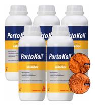 Kit 5 Cleanmax Selador Para Rejunte Portokoll 1l Base Água Kit 5 Cleanmax Selador Para Rejunte Portokoll 1l Base Água