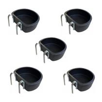 Kit 5 Cochos/Comedouros 3 Litros Abecel Gado Cavalo Cachorro etc