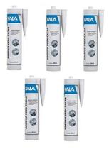 Kit 5 cola adesivo veda calha cinza 280g 310ml extra forte kala Kit 5 cola adesivo veda calha cinza 280g 310ml extra forte kala