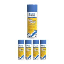 Kit 5 Cola Spray Reposicionavel 500ml/340g Tekbond