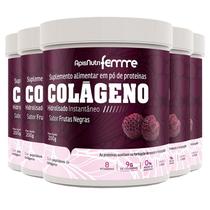 Kit 5 Colágeno Hidrolisado Beauty Complex Apisnutri 200g Frutas Roxas Kit 5 Colágeno Hidrolisado Beauty Complex Apisnutri 200g Frutas Roxas