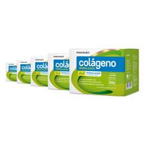 Kit 5 Colágeno Hidrolisado Maxinutri 30 Sachês Uva Verde Kit 5 Colágeno Hidrolisado Maxinutri 30 Sachês Uva Verde