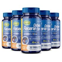 Kit 5 Colágeno Tipo 2 Ii 40Mg Regeneflex Osteo Unilife