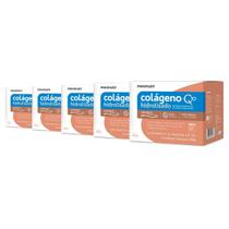 Kit 5 Colágeno Verisol + Q10 Maxinutri 30 Sachês Natural