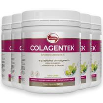 Kit 5 Colagentek Vitafor 300G Limão