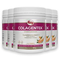 Kit 5 Colagentek Vitafor 300G Tangerina Kit 5 Colagentek Vitafor 300G Tangerina