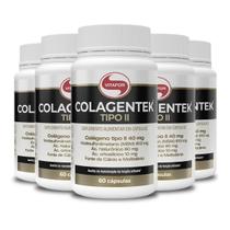 Kit 5 Colagentek Vitafor Tipo Ii 60 Cápsulas