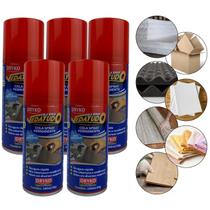 Kit 5 Colas Spray Permanente Seca Rápido Incolor 100ml Dryko Kit 5 Colas Spray Permanente Seca Rápido Incolor 100ml Dryko