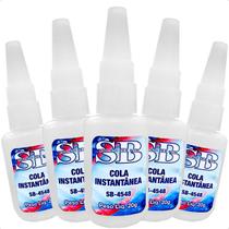 Kit 5 Colas Super Bom Instantânea 20g Multiuso Ultra Mais Forte