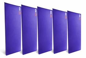 Kit 5 Colchonetes 95x55x3 cm D80 AZUL