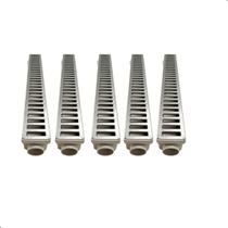 Kit 5 coletora ferrari branco + 5 grelha de aluminio 6x50 Kit 5 coletora ferrari branco + 5 grelha de aluminio 6x50