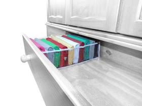 Kit 5 Colmeias Organizadoras de Camisetas (40x25x10) para Guarda Roupa Gavetas - Casa e Ordem Kit 5 Colmeias Organizadoras de Camisetas (40x25x10) para Guarda Roupa Gavetas - Casa e Ordem