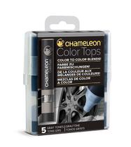 Kit 5 color tops chameleon - tons de cinza