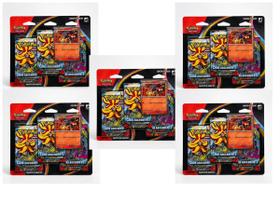 Kit 5 Combos com 3 Pacotes Booster Megaevolução Pokemon Kit 5 Combos com 3 Pacotes Booster Megaevolução Pokemon