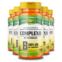 Kit 5 Complexo B 60 Cápsulas Unilife
