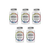 Kit 5 Complexo B B3 B5 B6 B2 B9 B7 B12 5x60 Caps Flora Nativa Kit 5 Complexo B B3 B5 B6 B2 B9 B7 B12 5x60 Caps Flora Nativa
