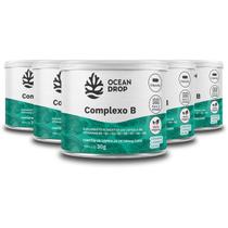 Kit 5 Complexo B Ocean Drop Vegano 60 Cápsulas Kit 5 Complexo B Ocean Drop Vegano 60 Cápsulas