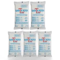 Kit 5 Compressa de Gaze 7,5x7,5 09 Fios 180g Não Estéril - Santa Rosa Kit 5 Compressa de Gaze 7,5x7,5 09 Fios 180g Não Estéril - Santa Rosa