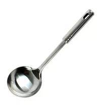 Kit 5 Conchas De Cozinha Feijão Utensilio Em Aço Inox 33cm Kit 5 Conchas De Cozinha Feijão Utensilio Em Aço Inox 33cm