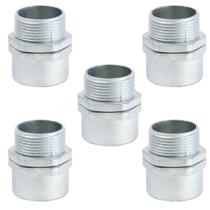 Kit 5 conector (b) 3/4" macho giratorio para seal tubo