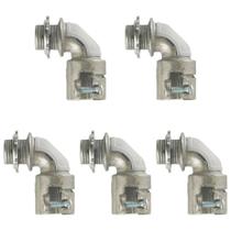 Kit 5 Conector Box Curvo 1 Tramontina Alumínio Com Rosca Kit 5 Conector Box Curvo 1 Tramontina Alumínio Com Rosca
