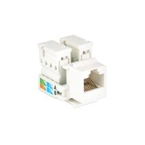 Kit 5 Conector Keystone RJ45 Fêmea Cat5e Storm - KEYS0001