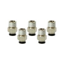 Kit 5 Conector Macho Mbb Diversas Rápido 6 Mm X 1/4 Bspt Kit 5 Conector Macho Mbb Diversas Rápido 6 Mm X 1/4 Bspt