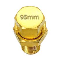 Kit 5 Conector Parafuso Fendido Split Bolt 95mm Latão Emenda Cabos