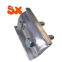 Kit 5 Conector Paralelo Bimetálico Tapit 10 à 70 para Conexão de Cabo Duplo Kit 5 Conector Paralelo Bimetálico Tapit 10 à 70 para Conexão de Cabo Duplo