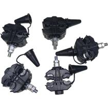 Kit 5 Conector Perfurante Derivação Cdp Principal e Derivação de 25 até 150mm Emenda Cobre Alumínio