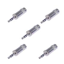 Kit 5 conector plug p2 stereo rean by neutrik 4mm nys231 Kit 5 conector plug p2 stereo rean by neutrik 4mm nys231