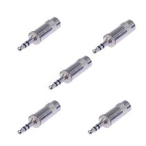 Kit 5 conector plug p2 stereo rean by neutrik 4mm nys231 Kit 5 conector plug p2 stereo rean by neutrik 4mm nys231