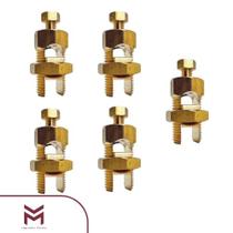 Kit 5 conector split bolt c/pino p/cb 70mm