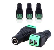 Kit 5 Conectores Cftv Baloon Para Camera Borne