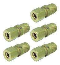 Kit 5 Conectores Tubo Nylon Mbb Diversas Macho 5/16 Npt X 1/4 Npt Kit 5 Conectores Tubo Nylon Mbb Diversas Macho 5/16 Npt X 1/4 Npt