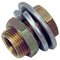 Kit 5 Conexão Anteparo Mbb Femea 16 X 1,5 Mm X Femea 16 X 1,5 Mm