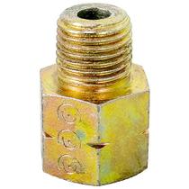 Kit 5 Conexão Redutora Válvula Mbb Macho 1/4 Npt X Femea 16 Mm X 1,5 Mm