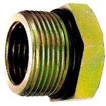 Kit 5 Conexão Redutora Válvula Mbb Macho 26 Mm X 1,5 Mm X Femea 1/2 Npt