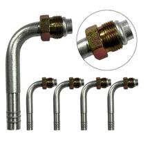 Kit 5 Conexões 90 Graus Oring Macho Giratória 10mm Alumínio Kit 5 Conexões 90 Graus Oring Macho Giratória 10mm Alumínio