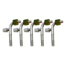 Kit 5 Conexões 90 Oring Fêmea 6mm Com Ventil R12 Alumínio