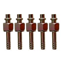 Kit 5 Conexões Ar Condicionado Reta Oring Fêmea 6mm Aço Kit 5 Conexões Ar Condicionado Reta Oring Fêmea 6mm Aço