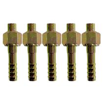 Kit 5 Conexões Ar Condicionado Reta Oring Fêmea 8mm Aço Kit 5 Conexões Ar Condicionado Reta Oring Fêmea 8mm Aço