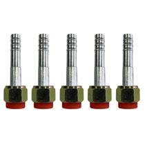 Kit 5 Conexões Ar Condicionado Reta Oring Fêmea 8mm Alumínio Kit 5 Conexões Ar Condicionado Reta Oring Fêmea 8mm Alumínio