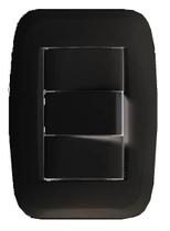 Kit 5 conjunto 1 interruptor simples 10a pezzi preta classica 50000